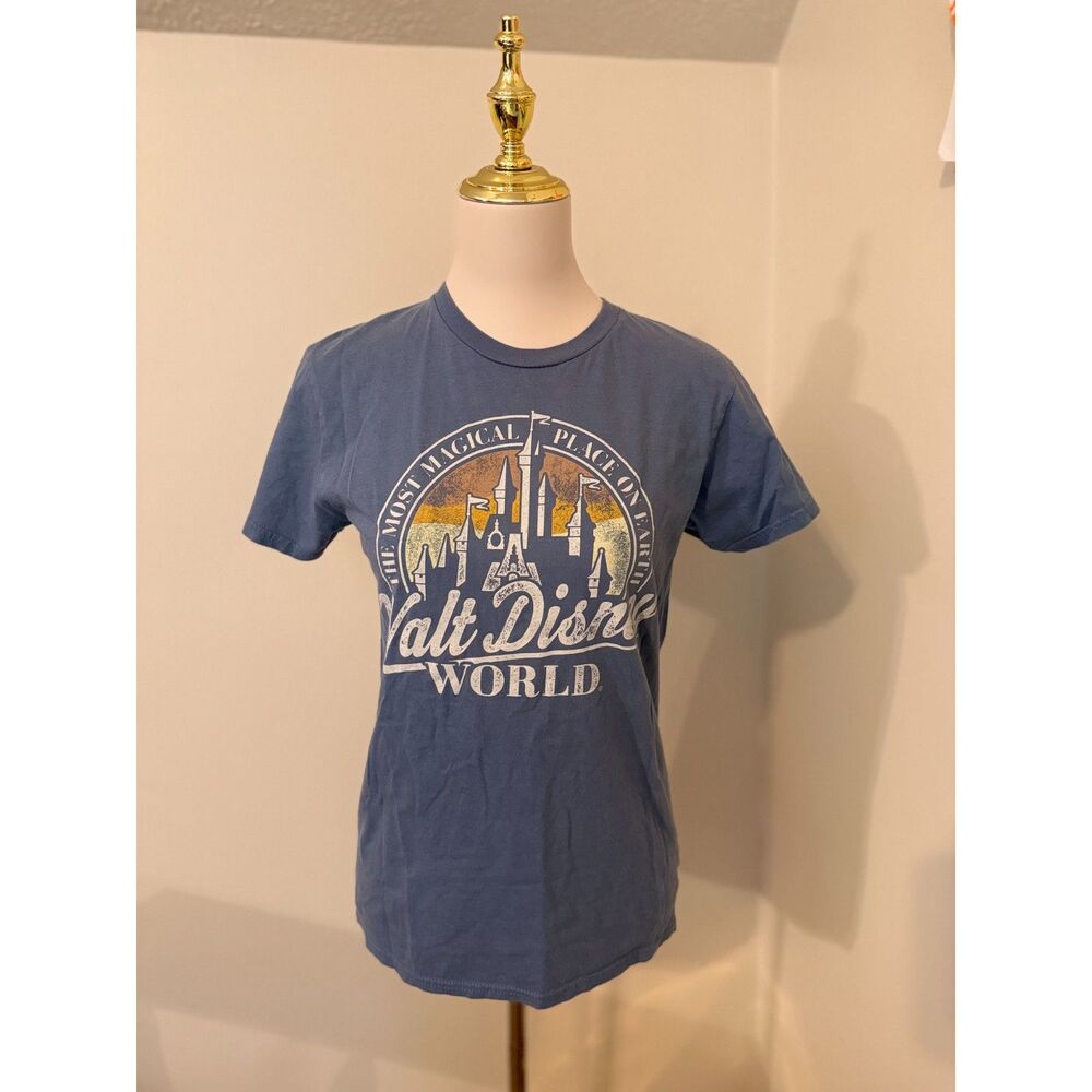 Disney Parks Walt Disney World Most Magical Place on Earth Castle Tee Shirt S